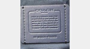 etiqueta coach original